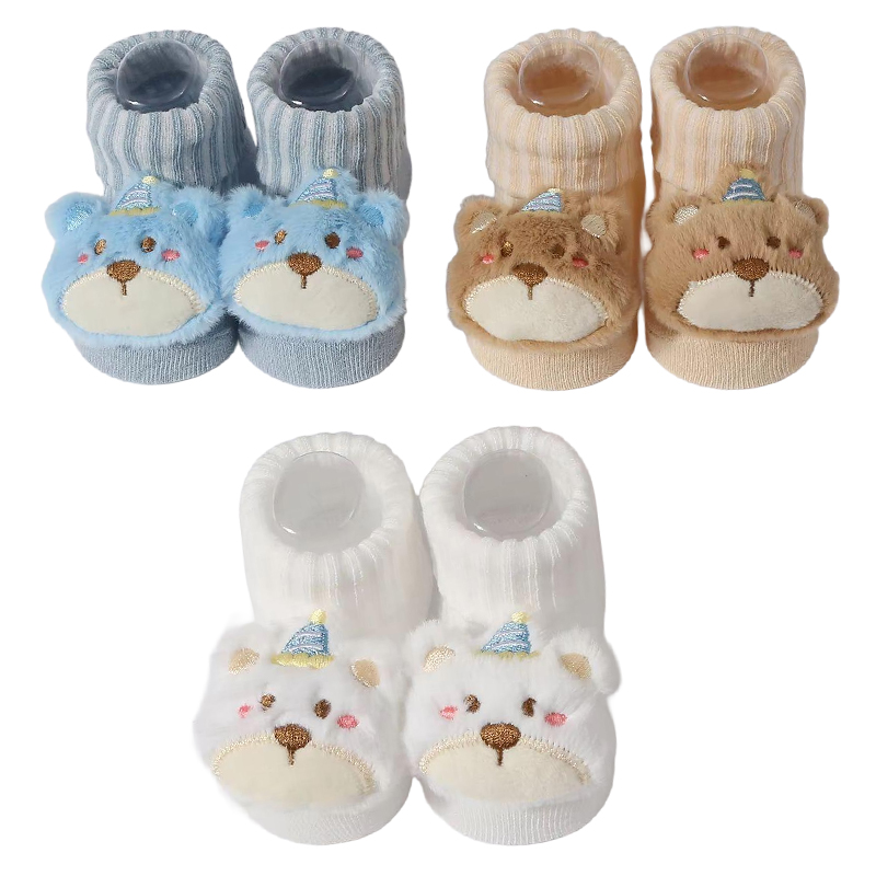 Toddler Sock Set - 3Pairs/set Baby Socks Girls Boys Newborn