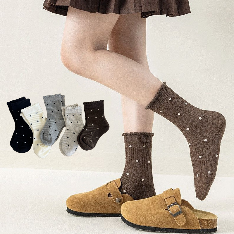 Toddler Sock Set - 5Pairs/set Kids Socks For Girls Spring