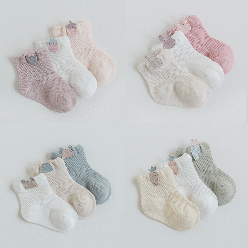 3Pairs/lot Mesh Infant Baby So - đánh giá và giá Toddler Sock Set