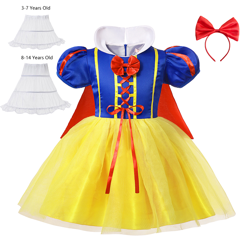 Snow White Princess Dress Kids - đánh giá và giá Baby Q Clothing