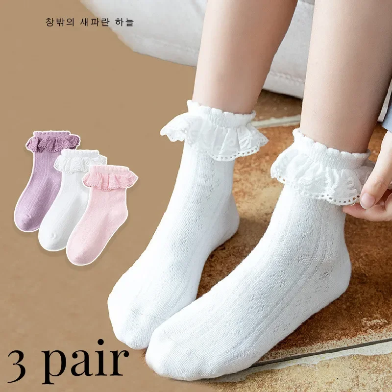 3Pairs/set Kids Girls Ankle So - đánh giá và giá Toddler Sock Set