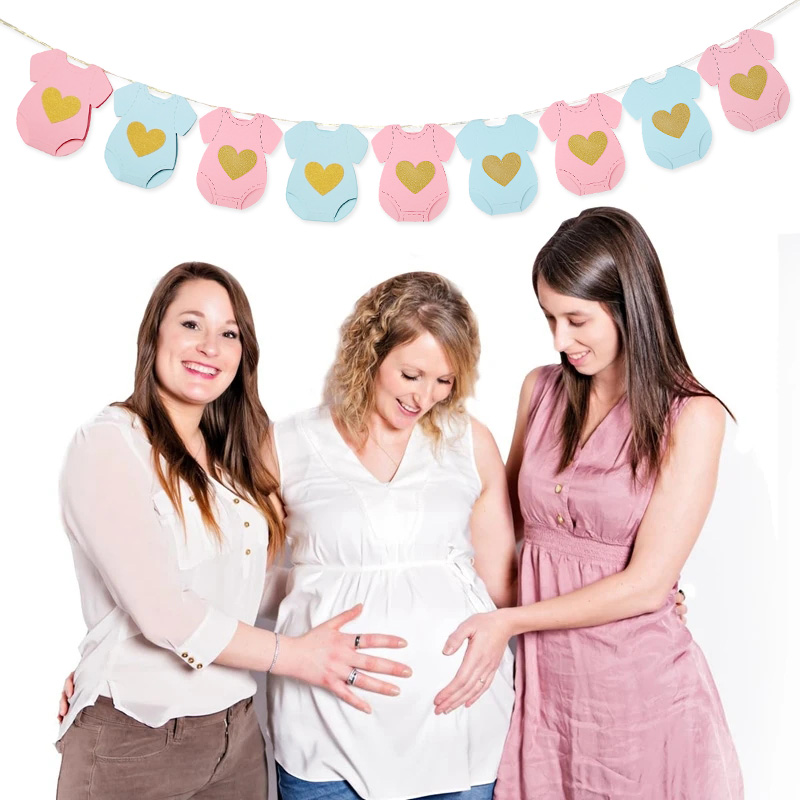 Baby Shower Paper Garland Shor - đánh giá và giá Baby Clothing Rail