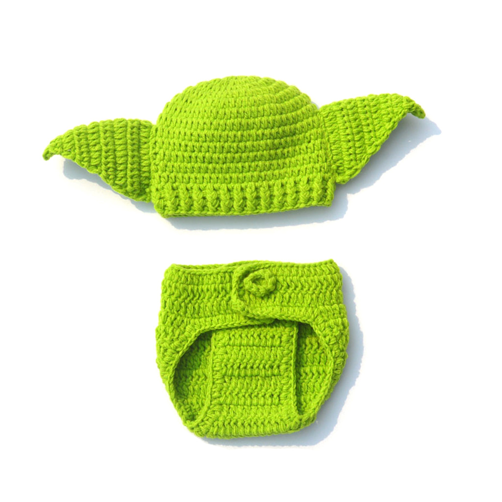 Green Yoda Handmade Woolen Bab - đánh giá và giá Baby Yoda Clothing