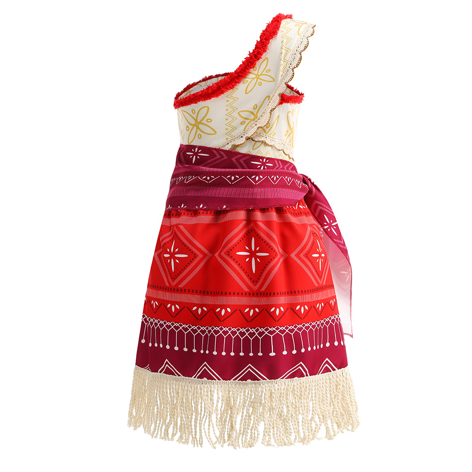 Halloween One-Shoulder Moana G - đánh giá và giá Baby Q Clothing