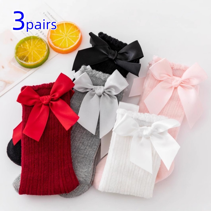 3Pairs/set Baby Girls Socks Bi - đánh giá và giá Toddler Sock Set