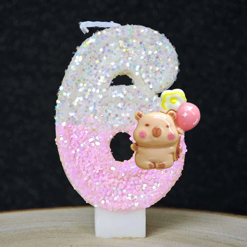 New Capybara Candles Cake Deco - đánh giá và giá Baby Clothing Event