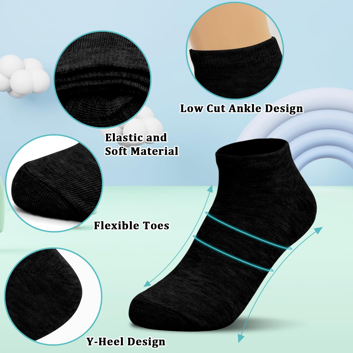 Toddler Socks 30 Pairs Kids Lo - đánh giá và giá Toddler Sock Set