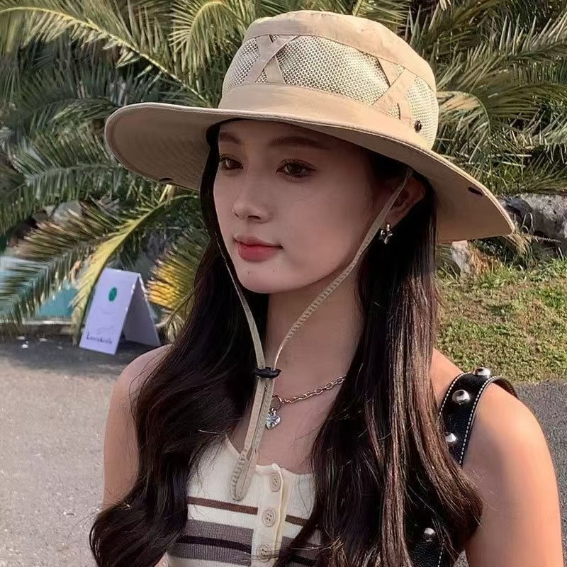 1pcs Summer Men Bucket Hat Out - đánh giá và giá Sun Hat Wide Brim
