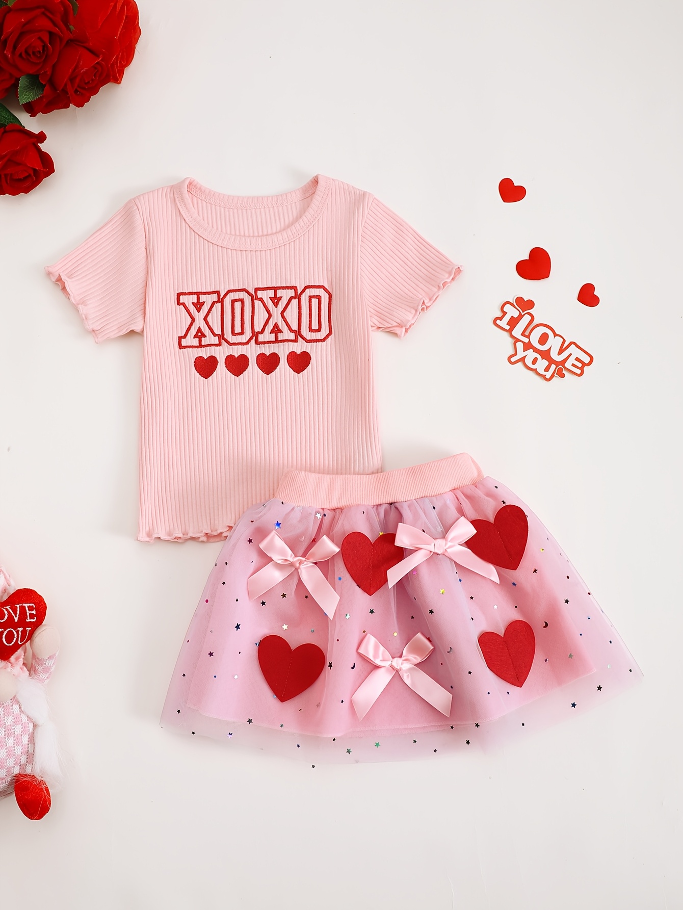 Baby Girl Summer XOXO Letter E - đánh giá và giá Xoxo Baby Clothing