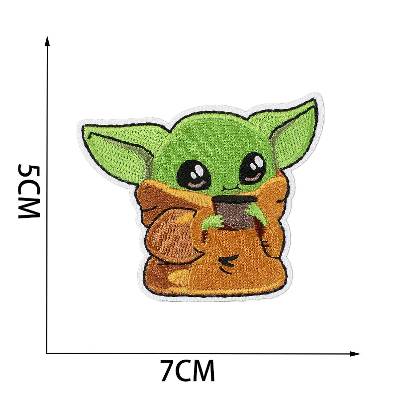 9pcs Stars Warsed Figure Patch - đánh giá và giá Baby Yoda Clothing