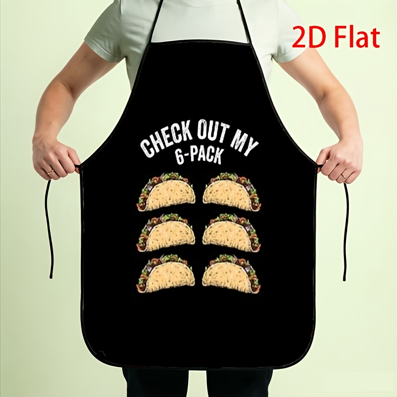 Funny Taco Apron, Check Out My - đánh giá và giá Printed Bibs Pack