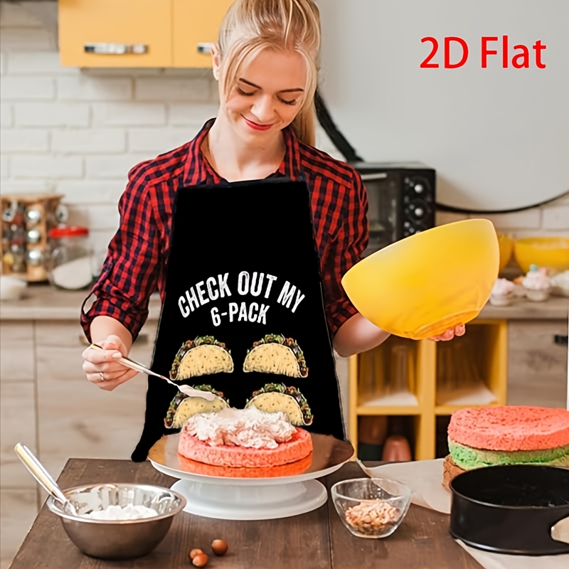 Funny Taco Apron, Check Out My - đánh giá và giá Printed Bibs Pack