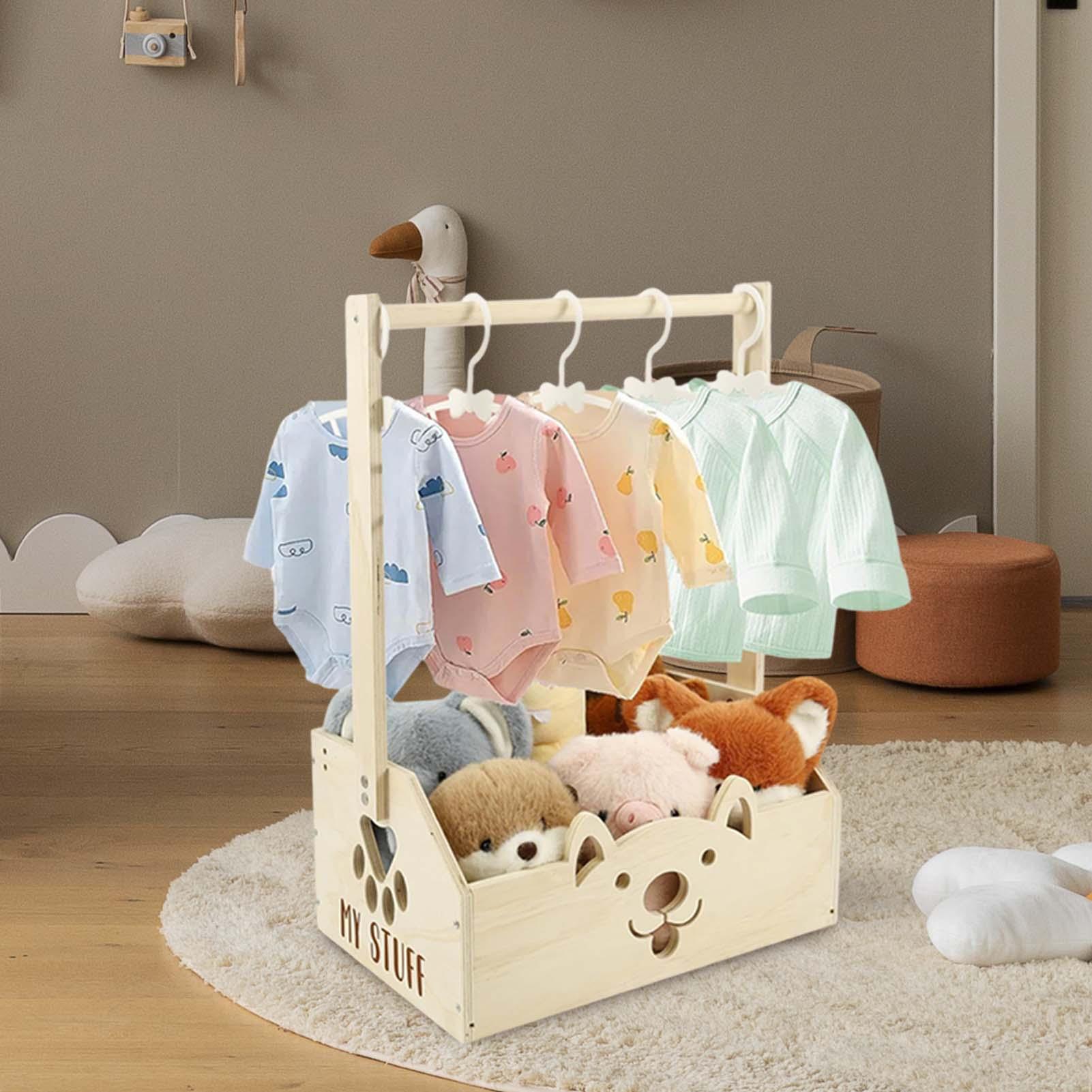 Wooden Storage Crate Baby Crat - đánh giá và giá Baby Clothing Rental